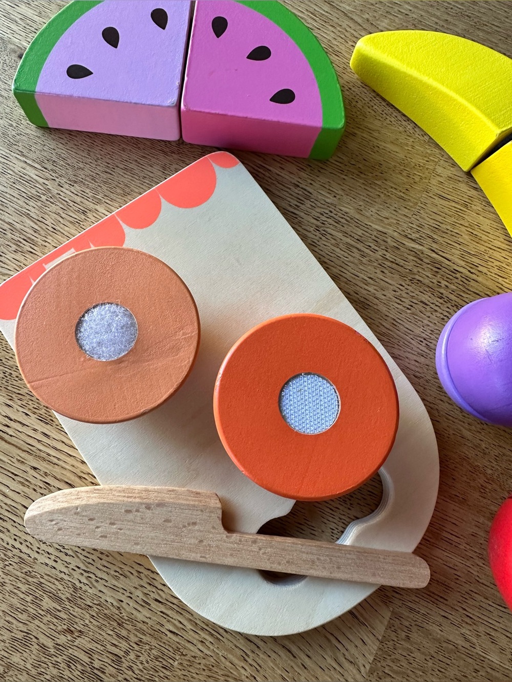 B. toys- Chop n' Play Fruits Play Set - Picture 9 of 9